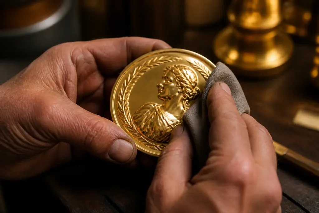 les médailles d’or du travail sont elles vraiment en or ?